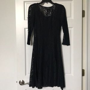 Black lace Chetta B dress